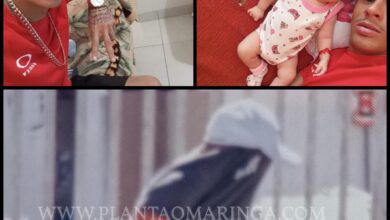 Fotos de Suspeito de matar pai e filha em Maringá é apreendido em Sarandi 