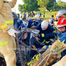 Fotos de Morreu no Hospital Universitário de Maringá segunda vítima de acidente na PR-218