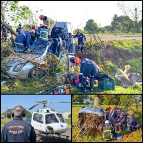 Fotos de Morreu no Hospital Universitário de Maringá segunda vítima de acidente na PR-218