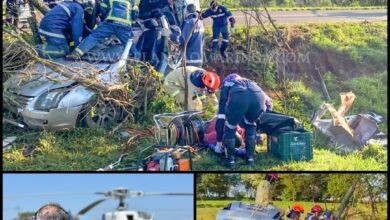 Fotos de Acidente em rodovia mata um e deixa dois gravemente feridos