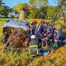Fotos de Morreu no Hospital Universitário de Maringá segunda vítima de acidente na PR-218