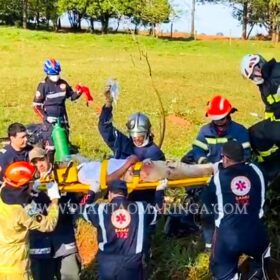 Fotos de Morreu no Hospital Universitário de Maringá segunda vítima de acidente na PR-218