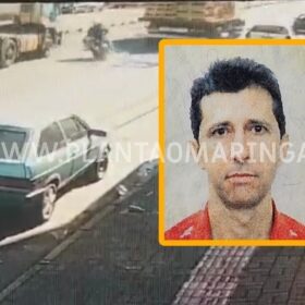 Fotos de Câmera registra momento de acidente que matou motoqueiro na manhã desta sexta-feira