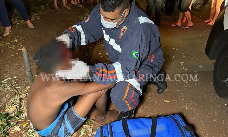 Fotos de Criança de 13 anos é brutalmente espancada em Sarandi