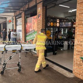 Fotos de Empresário é baleado em uma revenda de gás na Vila Bosque em Maringá