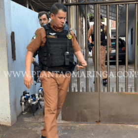 Fotos de Filhos chegam da escola e encontram mãe morta dentro de casa em Maringá