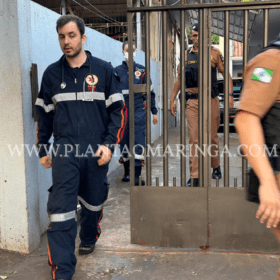 Fotos de Filhos chegam da escola e encontram mãe morta dentro de casa em Maringá
