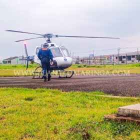 Fotos de Garota é baleada e socorrida de helicóptero ao Hospital Universitário de Maringá 