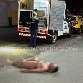 Fotos de Homem é encontrado morto e sem roupas na Zona 4, em Maringá