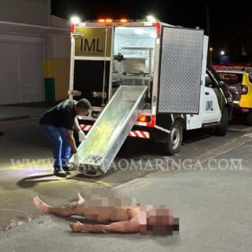 Fotos de Homem é encontrado morto e sem roupas na Zona 4, em Maringá