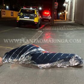Fotos de Homem é encontrado morto e sem roupas na Zona 4, em Maringá