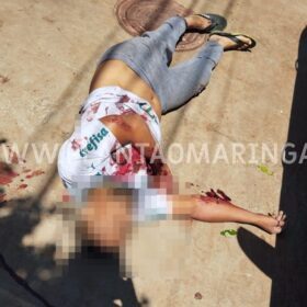 Fotos de Homem é morto a tiros na frente da esposa e filhos após ser vítima de emboscada em Sarandi 