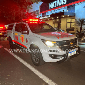 Fotos de Homem é socorrido em estado grave após ser esfaqueado pelo ex da atual em Maringá 