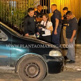 Fotos de Homens encapuzados atiram e matam adolescente de 17 anos em Maringá