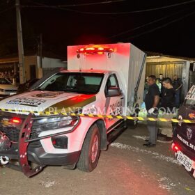 Fotos de Homens encapuzados atiram e matam adolescente de 17 anos em Maringá