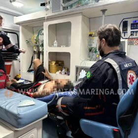 Fotos de Jovem é desarmado e esfaqueado com a própria faca após discussão de trânsito em Sarandi