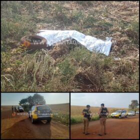 Fotos de Jovem morto a tiros e que teve o corpo desovado na Zona Rural de Maringá é identificado 