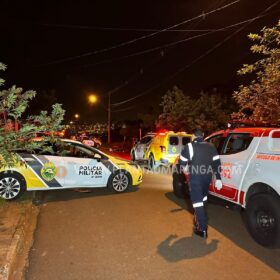 Fotos de Câmera registra homem sendo executado com 30 tiros na cabeça na frente do filho em Maringá