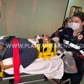 Fotos de Suspeito de furto sofre traumatismo craniano e é intubado após tentativa de linchamento