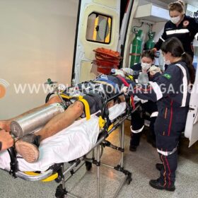 Fotos de Suspeito de furto sofre traumatismo craniano e é intubado após tentativa de linchamento