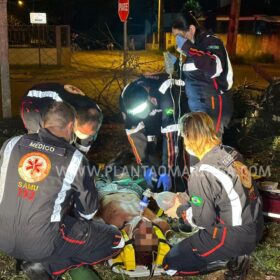 Fotos de Homem esfaqueado e agredido com tronco de árvore em Maringá morre no hospital  