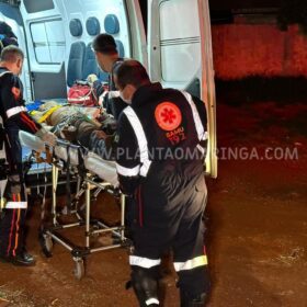 Fotos de Homem esfaqueado e agredido com tronco de árvore em Maringá morre no hospital  