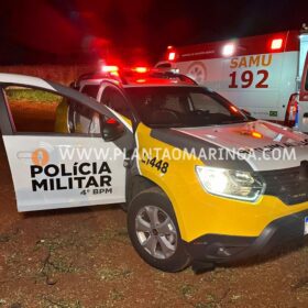 Fotos de Homem esfaqueado e agredido com tronco de árvore em Maringá morre no hospital  
