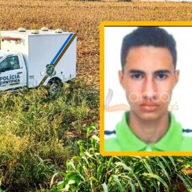 Fotos de Jovem morto a tiros e que teve o corpo desovado na Zona Rural de Maringá é identificado 