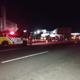 Fotos de Motoboy de Maringá morre após grave acidente na rodovia PR-444