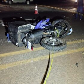 Fotos de Motoboy de Maringá morre após grave acidente na rodovia PR-444