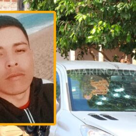 Fotos de Jovem é morto com mais de 20 tiros e padrasto é ferido na perna neste domingo