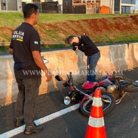 Fotos de Mulher morre após cair de moto e ser atropelada por vários veículos em Maringá