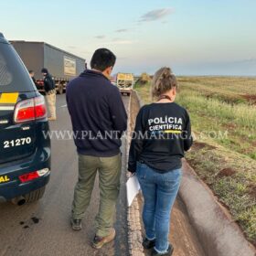 Fotos de Mulher morre após cair de moto e ser atropelada por vários veículos em Maringá