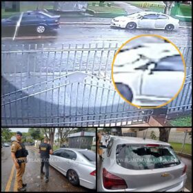 Novas imagens mostram tiroteio entre criminosos de facções rivais em Maringá Foto 1 Fotos de Novas imagens mostram tiroteio entre criminosos de facções rivais em Maringá