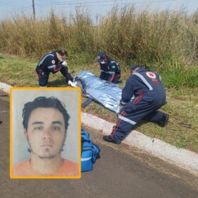 Fotos de Condutor é ejetado e morre durante capotamento em Maringá