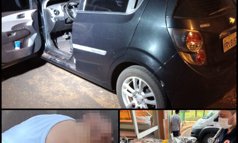 Fotos de Polícia recupera veículo levando em tentativa de latrocínio em Maringá