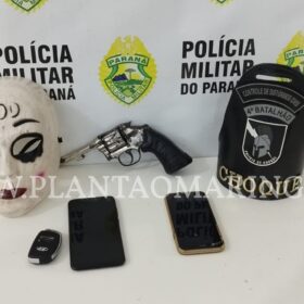 Fotos de Quadrilha tenta fazer 'arrastão' para roubar veículos em viaduto de Maringá 