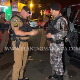 Fotos de Quadrilha tenta fazer 'arrastão' para roubar veículos em viaduto de Maringá 