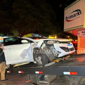 Fotos de Quadrilha tenta fazer 'arrastão' para roubar veículos em viaduto de Maringá 