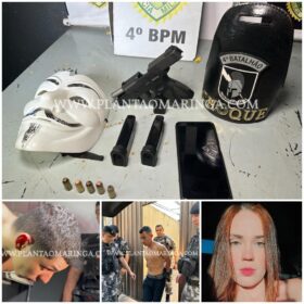 Fotos de Suspeitos de matar médica em Maringá são presos pela Polícia Militar - um dos suspeitos mora a pouco metros da casa da vítima 