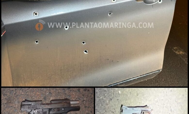 Criminoso morre após perseguição e troca de tiros com o Pelotão de Choque em Maringá Foto 1 Fotos de Criminoso morre após perseguição e troca de tiros com o Pelotão de Choque em Maringá