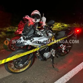 Fotos de Criminoso morre após perseguição e troca de tiros com o Rocam de Maringá