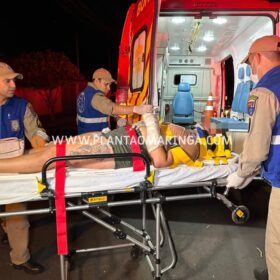 Fotos de Homem baleado em Maringá no fim de semana tenta assassinar ex-companheira após sair do hospital