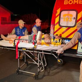 Fotos de Homem baleado em Maringá no fim de semana tenta assassinar ex-companheira após sair do hospital