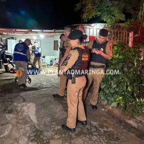 Fotos de Homem baleado em Maringá no fim de semana tenta assassinar ex-companheira após sair do hospital