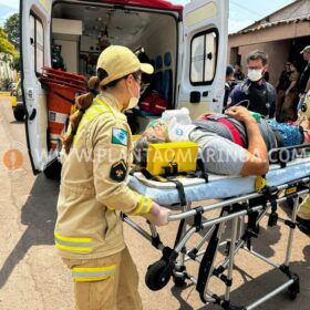 Fotos de Homem condenado por estupro é baleado após atacar policiais com faca em Sarandi 