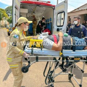 Fotos de Homem condenado por estupro é baleado após atacar policiais com faca em Sarandi 