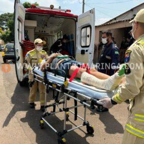 Fotos de Homem condenado por estupro é baleado após atacar policiais com faca em Sarandi 