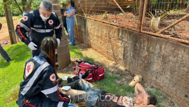 Fotos de Homem é baleado após atacar investigador e filho de 9 anos em Maringá