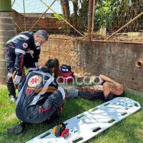 Fotos de Homem é baleado após atacar investigador e filho de 9 anos em Maringá